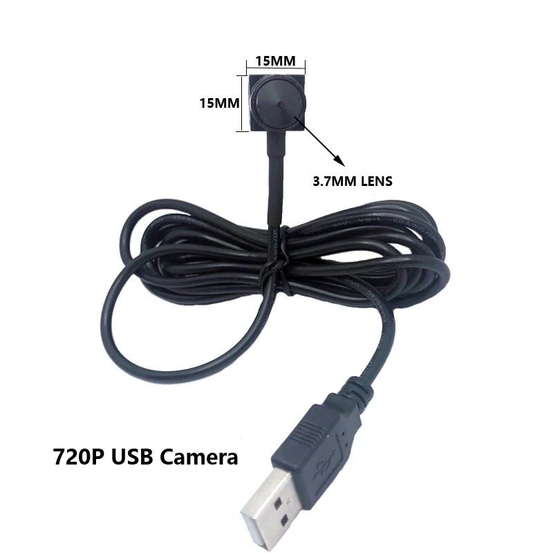 Камера видеонаблюдения HD 720P/1 0 Mini USB объектив 3 7 мм мини веб камера micro USB|usb cctv