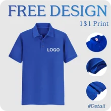 Polo de primavera y verano para hombre, camisa de manga corta de negocios de alta gama de Color sólido, ropa de grupo personalizada, logotipo de impresión bordado