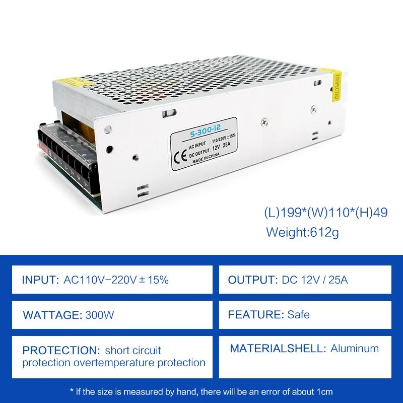 Z02C-12V25A-300W-power