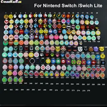 Empuñaduras analógicas de silicona para mando de Nintendo Switch Lite, 100 unidades, JoyCon, piel para Joy Con