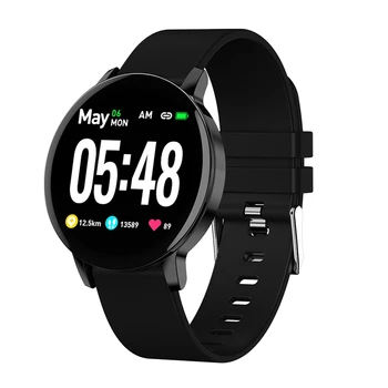

R5 Smart Watch Running Fitness Wrist Watch Men Women Bracelet Heart Rate Blood Pressure Sleeping Monitor for Android Ios New Bla