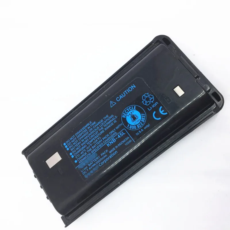 Иди и болтай walkie talkie батарея 7,4 v 2000 мА для kenwood TK-2200 TK-2200L TK-2200P TK-2200LP TK-2202 TK-2202E