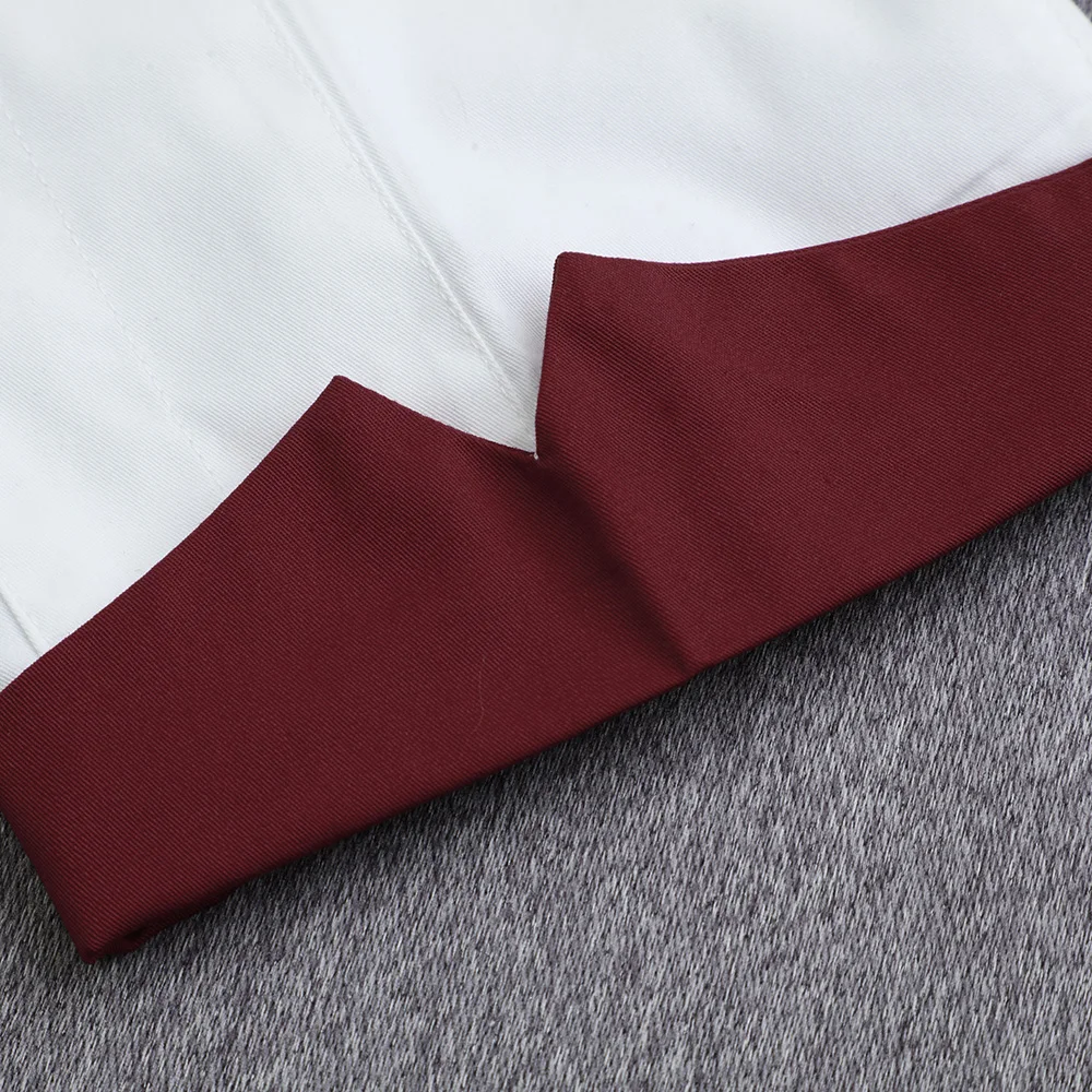 Restaurant uniforms shirts new short sleeve Casual soft kitchen jackets chef uniform cooking Cafe shop waiter work clothes men