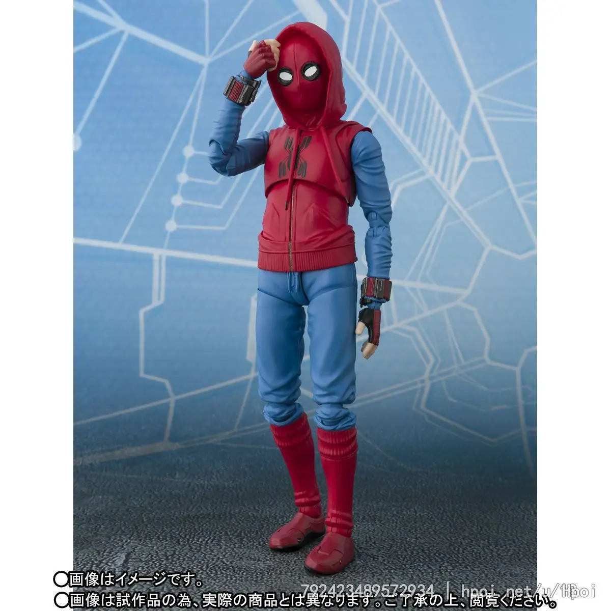 SHF Spider-Man версия Jane Back-to-School Hero Returns самодельный костюм мобильный в коробке гаражный комплект