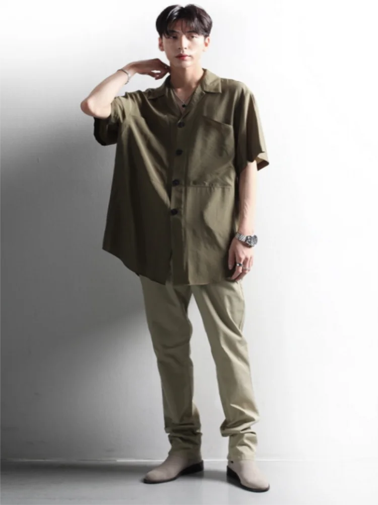 Men's Casual Pants Spring And Autumn Pure Color Casual Simple Basic Fashion Trend Suit Pants Fashion Straight Pants