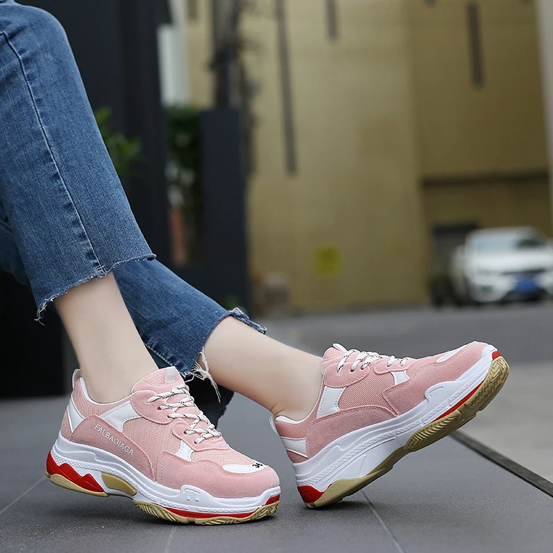 Женская обувь; белые кроссовки на платформе; женская обувь; повседневные теннисные туфли; feminino Zapatos de Mujer Zapatillas; женские кроссовки; Basket