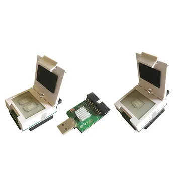 

EMMC eMCP Socket+2 in 1 eMMC/eMCP Socket+UFI-Lite USB3.0 SuperSpeed uSD/eMMC Reader flashing interface for UFI Box EMMC Dongle