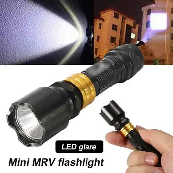 

LED Flashlight 1W Waterproof Emergent Lamp Cycling Climbing Tactical Military Portable Torch Hiking Camping Durable SuperBright