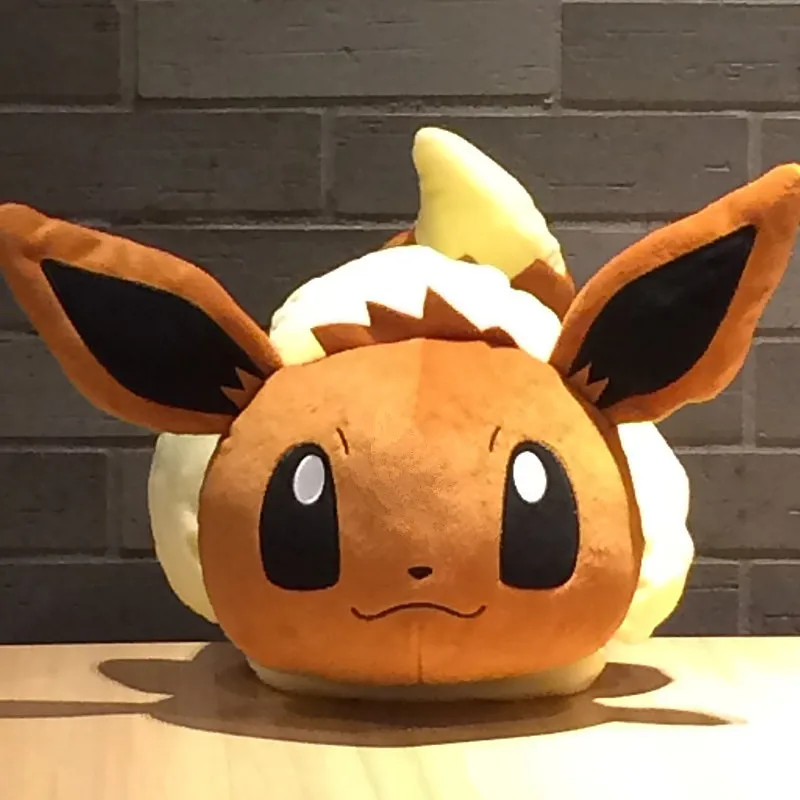 50 см японского аниме Eevee лежа на pokemones фигурка для детей подарок