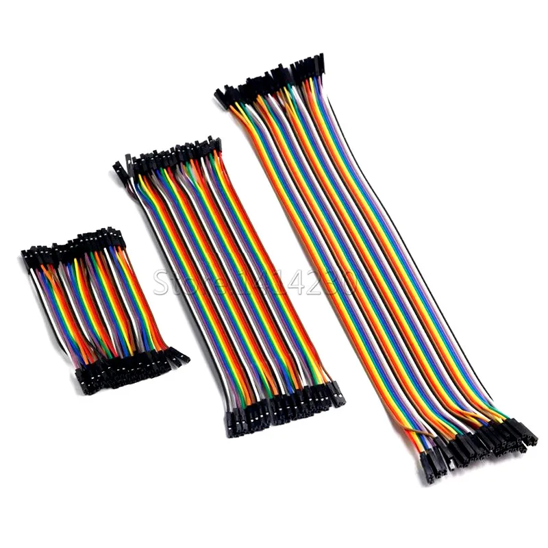 40pcs 20cm 2.54mm M?nnlich to M?nnlich Jumper Wire Dupont Cable for Arduino 