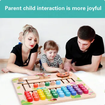 

2020 New Montessori Children's Educational Toys Primary School Learning Math Addition and Subtraction Box