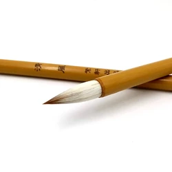 Pinceau de calligraphie chinoise, pour peinture et écriture, moyen, régulier 