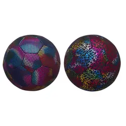 Reflecterende Voetbal Bal Lichtgevende Night Glow Voetballen Volwassen Kind Training Concurrentie Voetbal Student Training Voetb