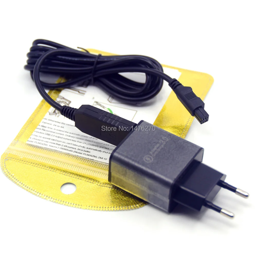EH-5A EH5 Мощность банк qc3 зарядное устройство PRO USB кабель для Nikon EP-5 EP-5A EP-5C EP-5D EP-5F соединитель прямого тока D700 D300 D100 D90 D80 D70 D50