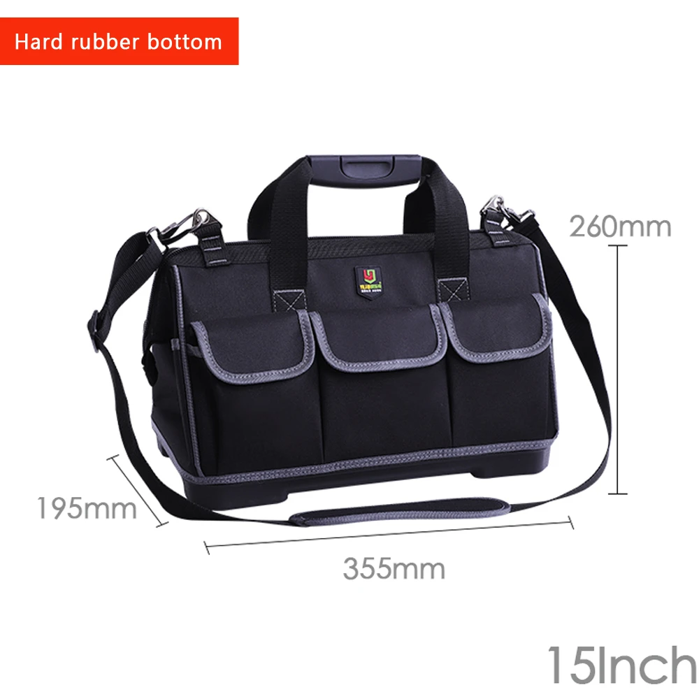 Multi-Function Large Capacity Oxford Cloth Tool Bag Hardware Organizer Crossbody Toolkit Electrician Carpenter Backpack Handbag mechanic tool bag Tool Storage Items