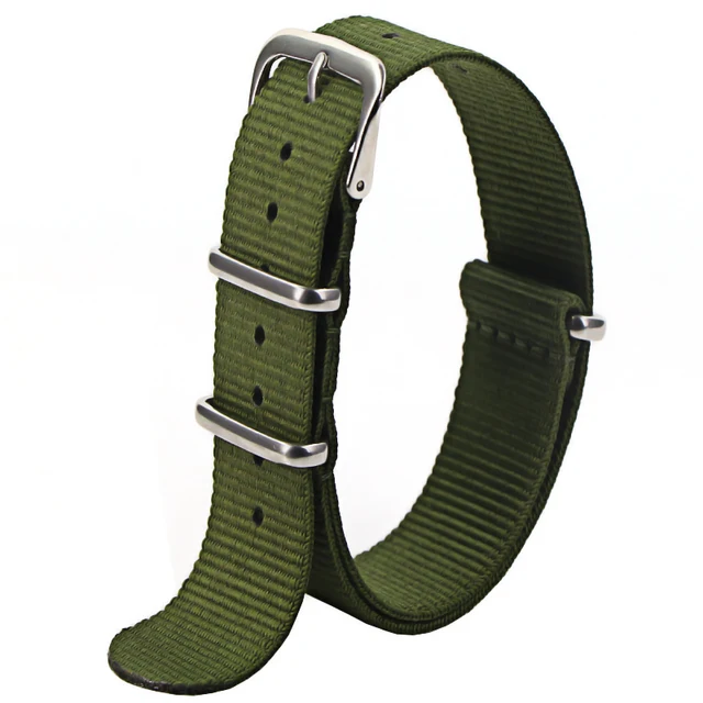 1pcs Nato Strap 18mm 20mm 22mm Nylon Watch Band Waterproof Watch Strap for Nato Army Sport Watch Dropshipping Belt Number 2