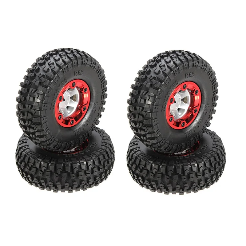 

FULL-1:12 Tires with Hubs Wheel Racing Wheel Rim Tires Tyre for FY-CL01 1:12 RC Racing Car Truck RC Tires 4Pcs/Set