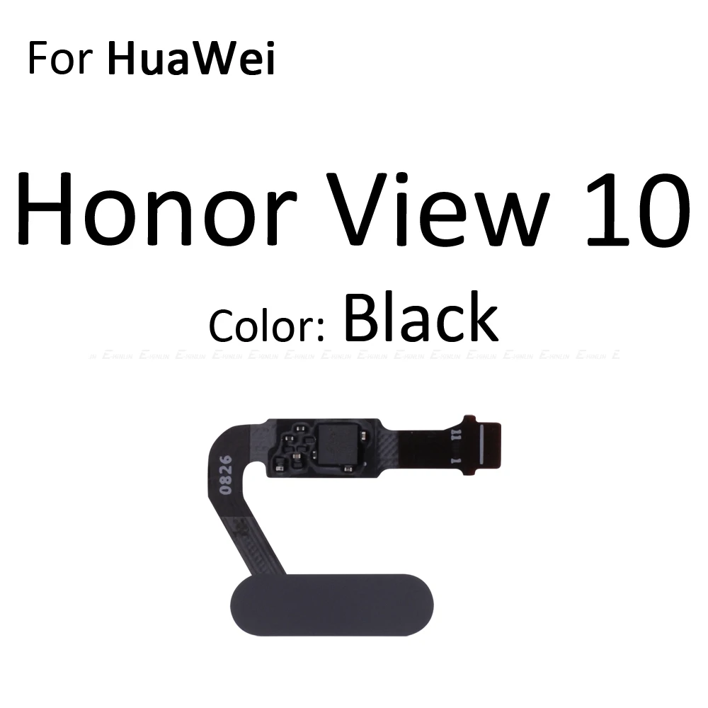 Задняя Кнопка возврата домой ключ сканер отпечатков пальцев разъем гибкий кабель Touch ID для HuaWei Honor View 20 10 9i 9 Lite