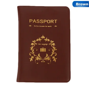 

Skin PVC ID Card Cover Holder Case Protector Best Travel Simple Passport Utility Passport Cover Passport Cover