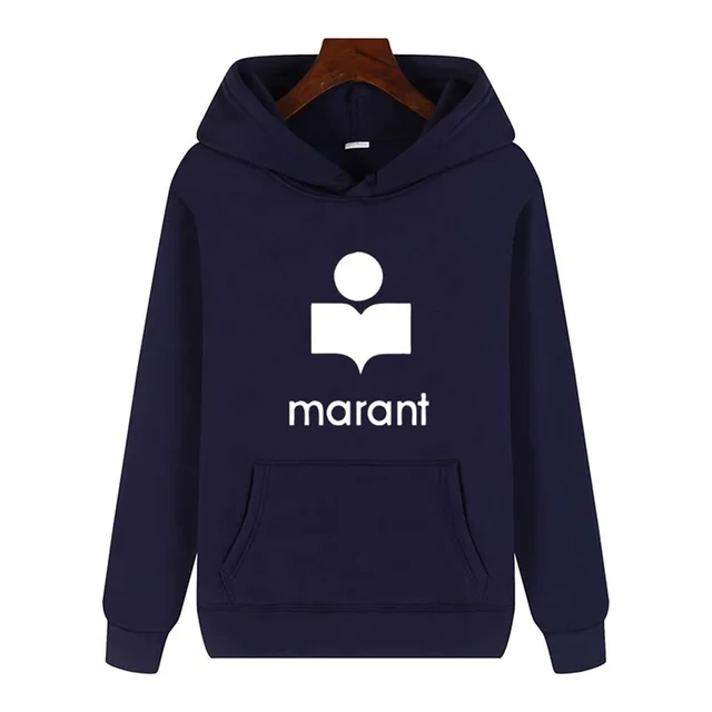 Oversized Women's Marant Sweatshirt Print Hoodie Casual Long Sleeve Women's Sportswear Top Casual Pullover Sweatshirt Women 11
