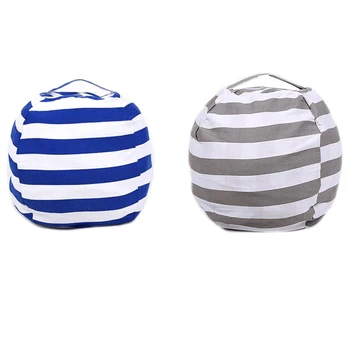 

Stuffed Animal Toy Storage Bean Bag Stuffed Child Plush Toy Storage Bag Multipurpose Large Capacity