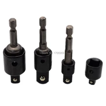 1/" шестигранный хвостовик переходник для бит удлинитель и ударная головка редуктор преобразователя адаптер 1/2" 1/" 3/8" Квадратный привод 7 шт набор