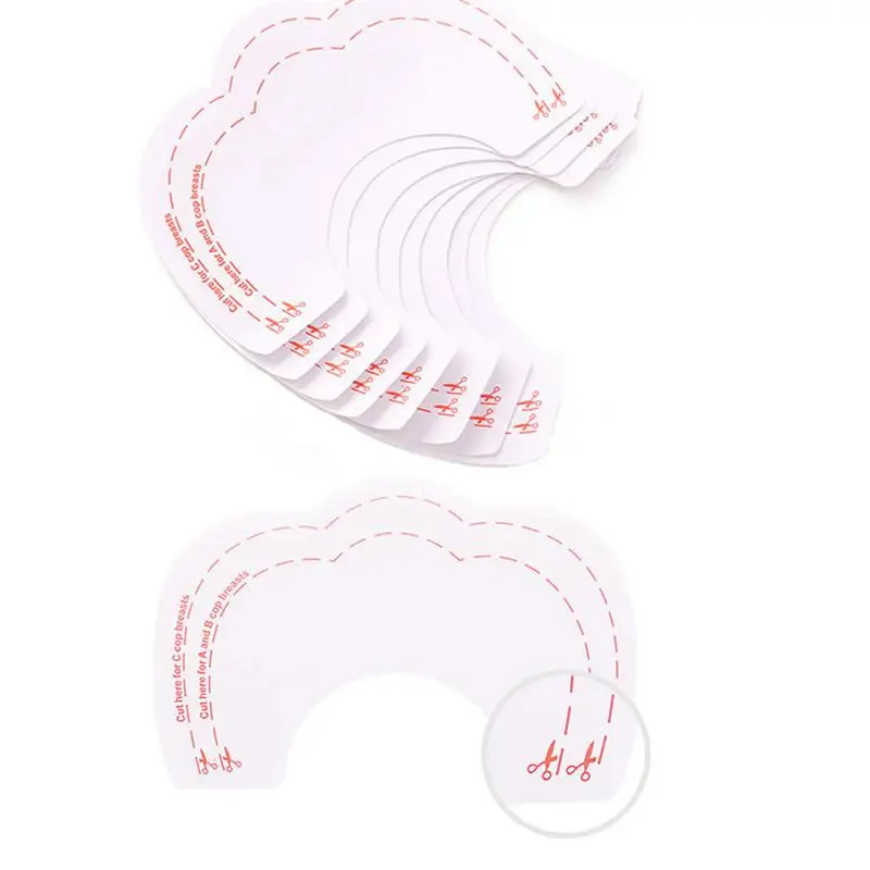 

10PCS Invisible Bra Lift Up Adhesive Tape Instant Breast Up Strapless Disposable Use Transparent Anti-SAG Gather & Lift Sticker