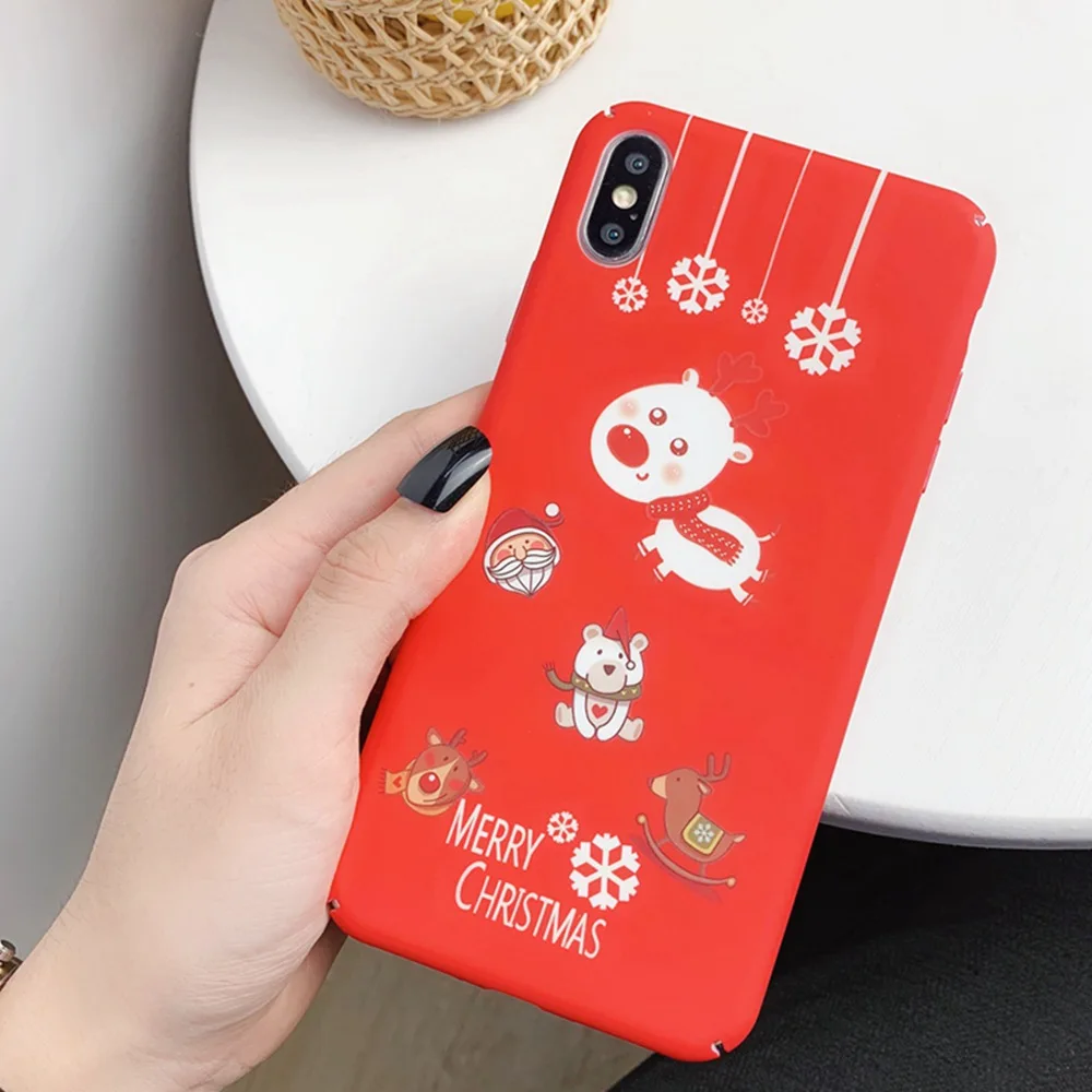 Рождественский светящийся чехол caseier для телефона iPhone 11 11 Pro Max, чехол для iPhone X XS XR XS Max 6 6S 7 8 Plus, задняя крышка чехол на айфон 7 8 6 6s чехол на айфон 11 XR XS MAX X чехол на айфон 11 11 Pro Max