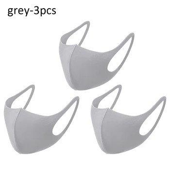 

3PCS Dustproof Mouth Masks Face Mask Women Men Sponge Face Mouth Masks 3D Reusable Mouth-muffle