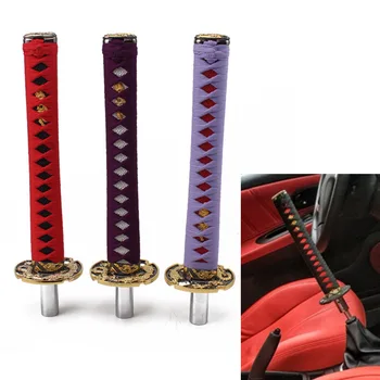 

Universal Long Samurai Sword Katana Style Metal Car Gear Knob Handles Gear Shift Knob Manual Shifter Shift Lever Knob Handbrake