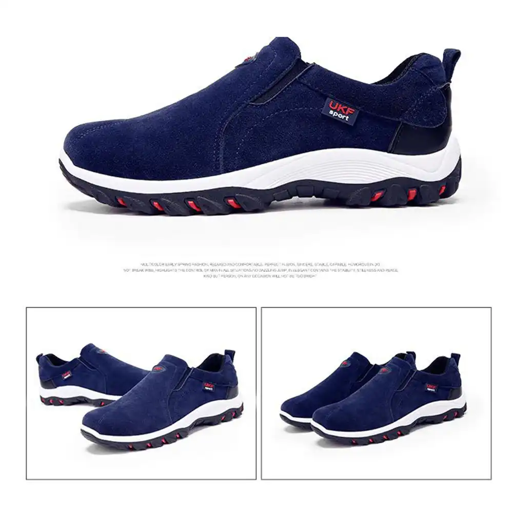 Men Shoes Fashion Waterproof Hiking Shoes Outdoor Sneakers For Non