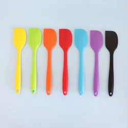 LargeSilicone scraper high temperature resistant scraper cream cake silicone scraper kitchen tools baking tools cake DIY tools