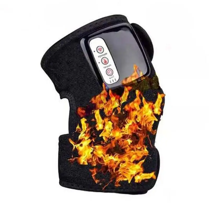Electric Heating Knee Massager Far Infrared Joint Brace Support Vibrador Back Shoulder Massage Elbow Knee Treatment Massageador