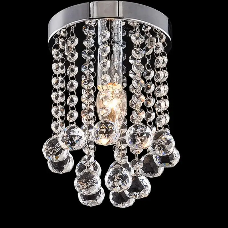

LED Crystal Ceiling Lamp For Hotel Corridor Aisle Hall Dining Room Island Bar Restaurant Hallway (E14 200/150 Balls )