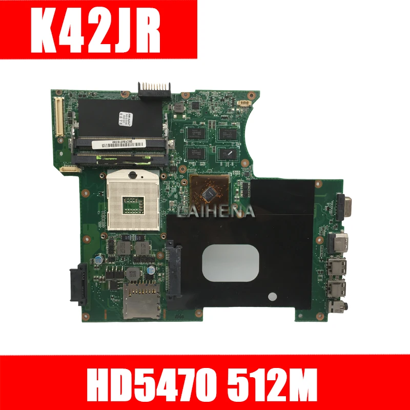

K42JR Motherboard Rev 4.0 512M HD5470 For ASUS K42JR K42JZ K42JB K42JY Laptop motherboard K42JR Mainboard K42JR Motherboard