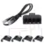 RJ11 6P4C Женский К 4 Ethernet RJ45 8P8C Мужской F/M Адаптер Конвертер Кабель Телефон