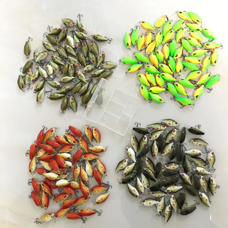 SEALURER 5 шт./лот 1 8 г 3 см Topwater 0 м воблер японский мини наживка Crankbait приманки с