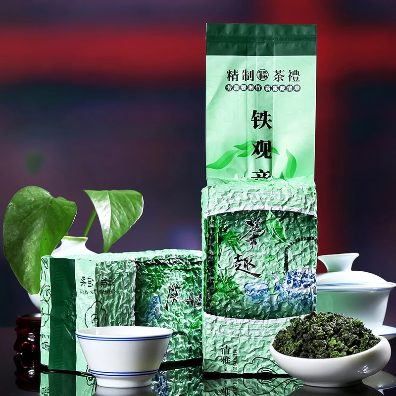 

2020 China Anxi Tiekuanyin Tea Fresh 1275 5A Organic Oolong Tea For Weight Loss Tea Health Care Beauty Green Food