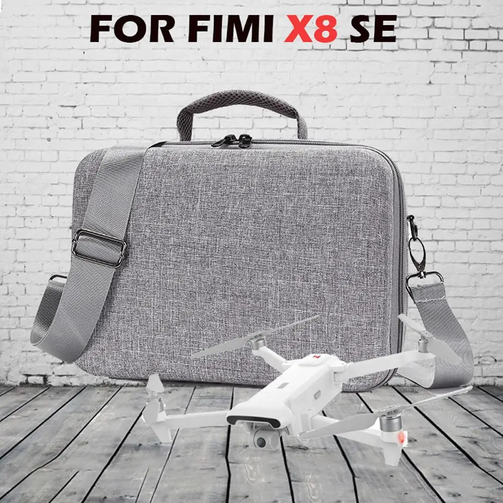 

Xiao mi FIMI X8 SE Gray Storage Box Drone Waterproof Portable Storage Case Shoulder Bags Hard Shell Suitcase for xiaomi X8 SE