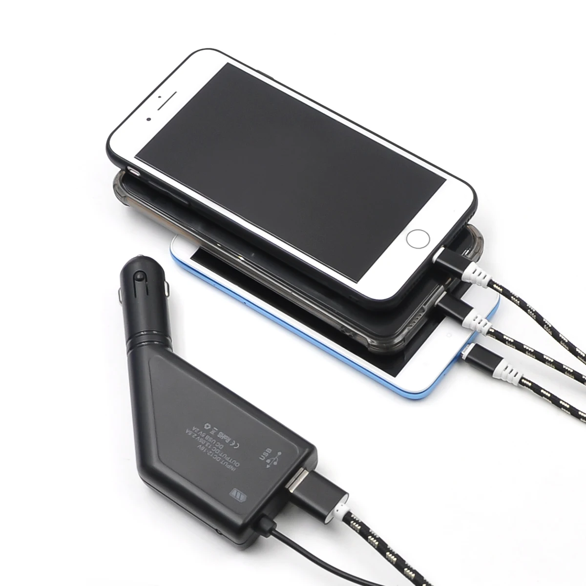 3 в 1 USB кабель для Iphone Micro usb type C 2A 135 мм провод зарядный кабель для iPhone X Xiaomi samsung S9 провод для быстрой зарядки