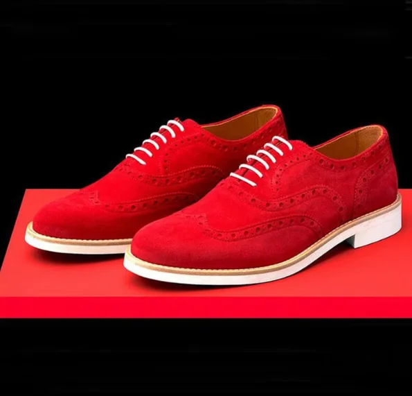 

Men pu Leather Shoes Lace Up Casual Shoes Dress Shoes Brogue Shoes Spring Ankle Boots Vintage Classic Male Casual F102