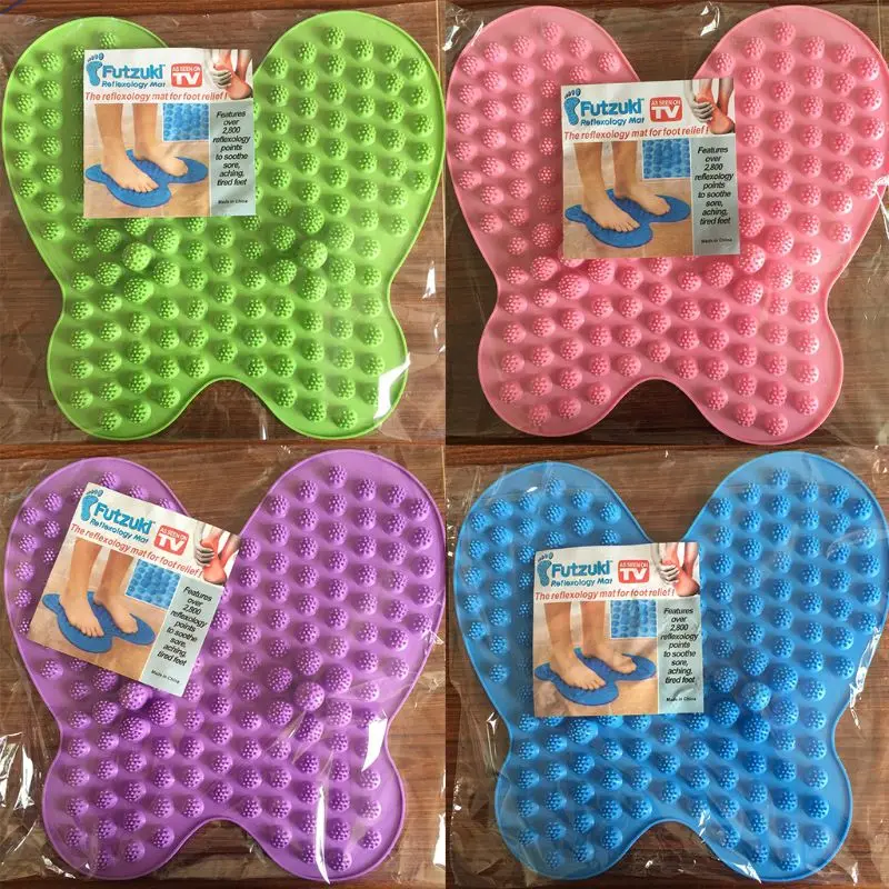 

Butterfly Foot Massager Mat Feet Reflexology Walk Massage Pad Health Care