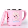 Disney-taza plana de dibujos animados para niños, vajilla de acero inoxidable 304, Doble Aislamiento ► Foto 3/4