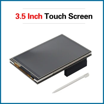 

MICROBOT Raspberry Pi 4 Display 3.5 inch Touch Screen 480*320 LCD + Acrylic Case Enclosure Case for Raspberry Pi 3 RPI109