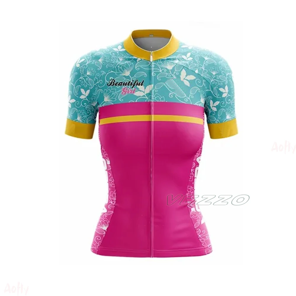 Vezzo Specialized ropa de ciclismo para mujer, Blusa de manga corta para ciclismo de montaña o carretera, ropa deportiva para ciclista, Verano|Maillot - AliExpress