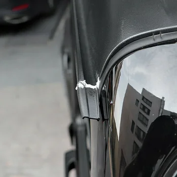 

Parts Water Rain Gutter Accessories Trim Extension For Jeep Wrangler JL 2018-2020 Useful