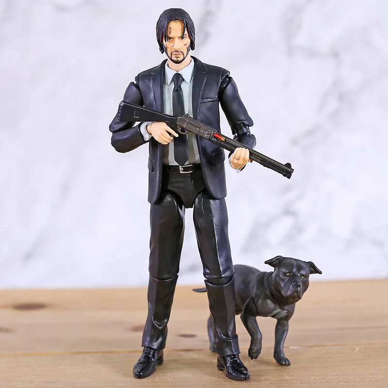 Игрушка mecom MAFEX 085 Джон Вик Chapter 2 ПВХ фигурка Коллекционная модель игрушки|Игровые