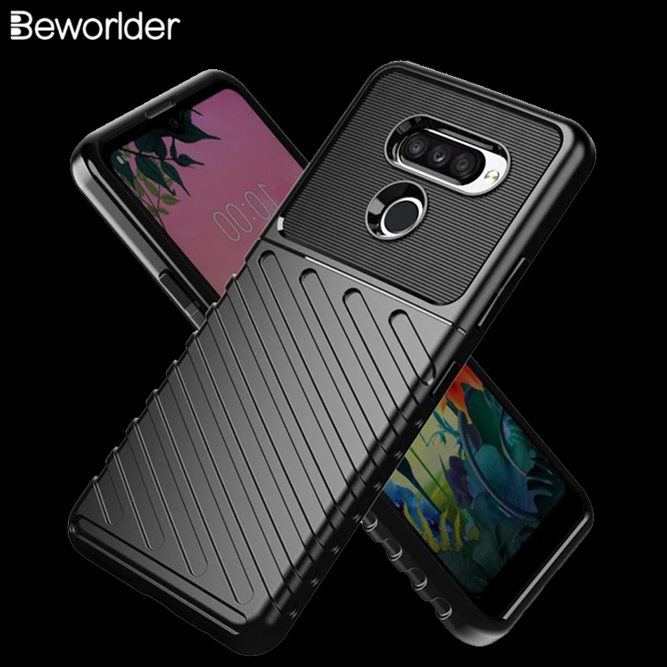 ТПУ чехол для LG K50s s военная защита прочная Мягкая силиконовая резина задняя