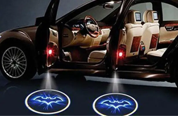 Us 2 62 50 Off Wireless Car Door Led Welcome Light Laser Projector Logo Shadow Batman Car Styling Car Interior Decorative Lamp On Aliexpress