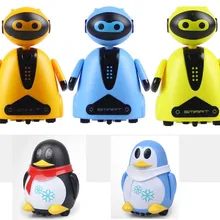 Радиоуправляемый робот, умный отслеживающий патруль, игрушечные пингвины, подарок для детей, игрушки